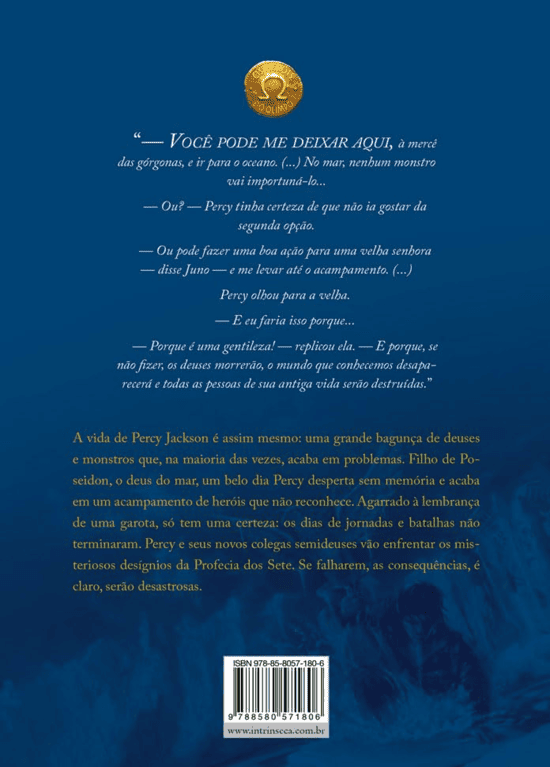O filho de Netuno: (Série Os heróis do Olimpo) - Imagem 2